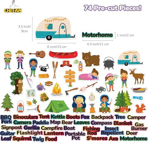 CHEFAN Career Dress-Up Felt Pieces, Felt Story Board Pieces, Flannel Stories for Toddlers, Precut Felt Figures, Small Community Helpers Flannel Graph for Early Education, Kindergarten, Homeschool in Kuwait