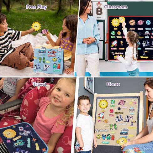 CHEFAN Career Dress-Up Felt Pieces, Felt Story Board Pieces, Flannel Stories for Toddlers, Precut Felt Figures, Small Community Helpers Flannel Graph for Early Education, Kindergarten, Homeschool in Kuwait