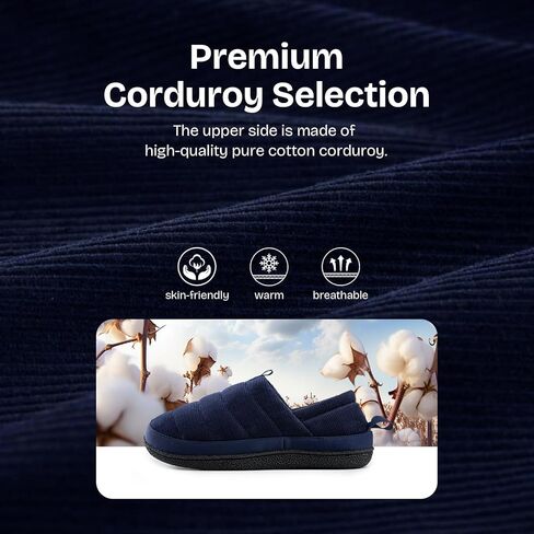 شبشب رجالي مبطن من EverFoams، سروال قصير ناعم ومريح، مغلق من الخلف، للاستخدام الداخلي والخارجي، حذاء منزلي من الإسفنج ذو الذاكرة in Saudi Arabia