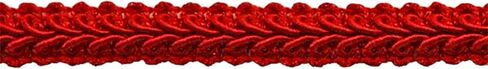 1/2-Inch Braid Trim (25 Yard Roll) | BR-708-19 Orange in Saudi Arabia