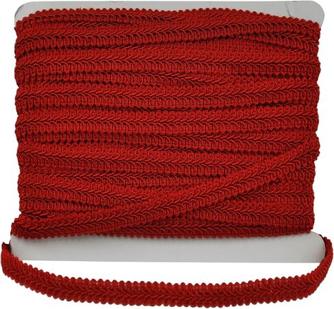 1/2-Inch Braid Trim (25 Yard Roll) | BR-708-19 Orange in Saudi Arabia