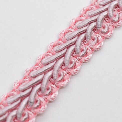 1/2-Inch Braid Trim (25 Yard Roll) | BR-708-19 Orange in Saudi Arabia