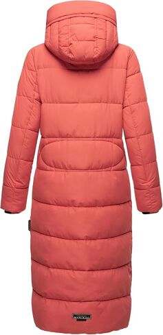 Marikoo Long Fall & Winter Coat for Women | Detachable Hood | Quilted Women’s Calf-Length Jacket | Nadeshikoo XVI XS-5XL in Saudi Arabia
