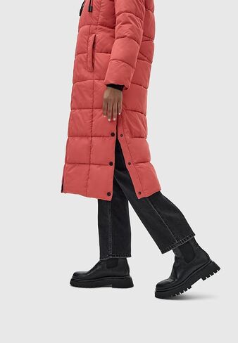 Marikoo Long Fall & Winter Coat for Women | Detachable Hood | Quilted Women’s Calf-Length Jacket | Nadeshikoo XVI XS-5XL in Saudi Arabia