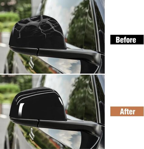 Compatible with Tesla Model 3 Right Passenger Side Mirror Cap Cover 2017 2018 2019 2020 2021 2022 2023 2024,Side View Mirror Cover Replacement for Model 3, Glossy Black Rearview Mirror Cover in Saudi Arabia