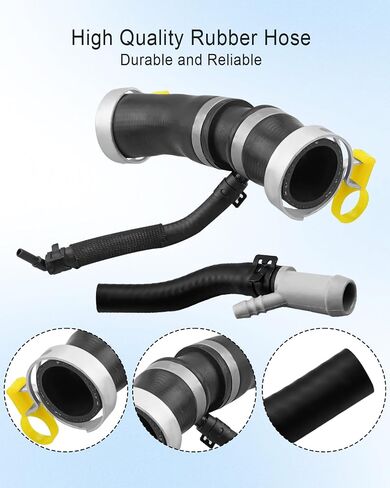 Aluminum Engine Coolant Pipe Water Outlet Tube Kit Fit for Land Rover Range Rover Sport Velar Discovery Defender 2014-2023 Replace LR090630 LR092992 LR049990 AJ813917 AJ811340 AJ813865 C2Z28258 in Saudi Arabia