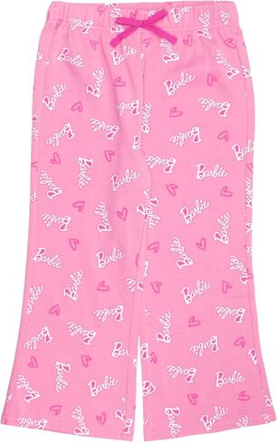 Barbie Girls Matching Fleece Sets Pullover Hoodie & Flare Leg Jogger Set 2 Piece Bundle Set for Kids, Teens & Toddlers in Saudi Arabia