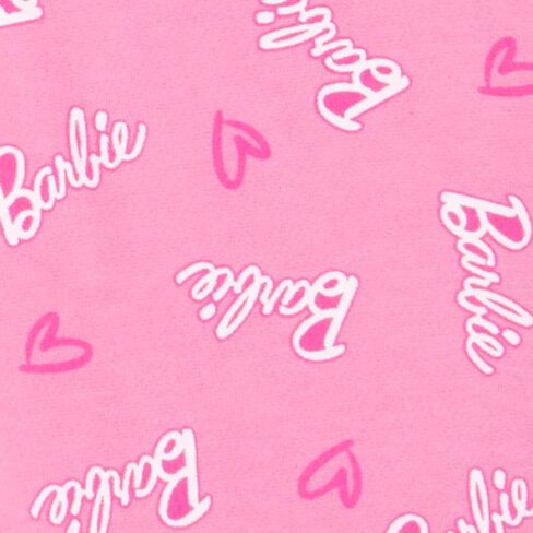Barbie Girls Matching Fleece Sets Pullover Hoodie & Flare Leg Jogger Set 2 Piece Bundle Set for Kids, Teens & Toddlers in Saudi Arabia