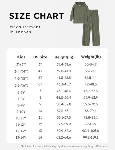 PATAPT Girls Clothing Set Fall Knit Long Sleeve Hoodie Sweatshirt and Wide Leg Pants Slouchy Casual Outfits 5-14T in Saudi Arabia