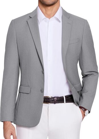 COOFANDY Men's Casual Blazer Lightweight Sport Coat Two Buttons Slim Fit Suit Jackets in Saudi Arabia