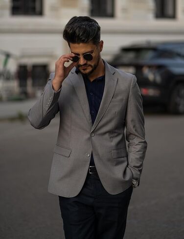 COOFANDY Men's Casual Blazer Lightweight Sport Coat Two Buttons Slim Fit Suit Jackets in Saudi Arabia