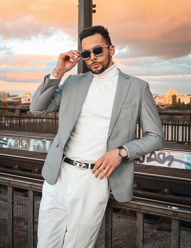COOFANDY Men's Casual Blazer Lightweight Sport Coat Two Buttons Slim Fit Suit Jackets in Saudi Arabia