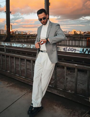 COOFANDY Men's Casual Blazer Lightweight Sport Coat Two Buttons Slim Fit Suit Jackets in Saudi Arabia