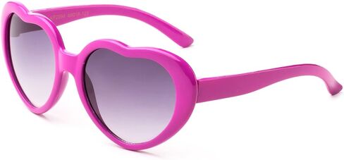 Kids Girls Fashion Heart Shaped Sunglasses Vintage Cute Heart Sunglasses Girls in Saudi Arabia