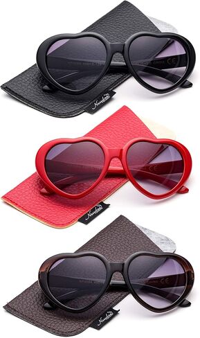 Kids Girls Fashion Heart Shaped Sunglasses Vintage Cute Heart Sunglasses Girls in Saudi Arabia