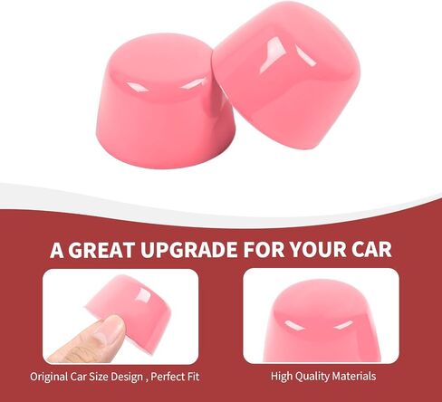 JK Hood Rubber Head Cover, 2PCS Hood Bumper Stopper Stop Cushion Plug Covers Trim Compatible with Jeep Wrangler JK JKU 2007-2017 2Door 4Door, Pink in Saudi Arabia