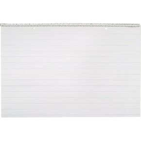 School Smart Chart Tablet, 24 x 16 Inches, 1 Inch Rule, 25 Sheets
