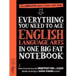 عامل ينشر كل ما تحتاجه لإتقان فنون اللغة الإنجليزية في دفتر ملاحظات كبير الحجم (دفاتر ملاحظات كبيرة الحجم)