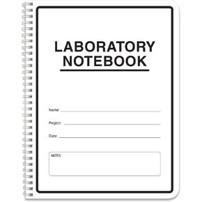 BookFactory Carbonless Lab Notebook (Scientific Grid Format) - Contains Carbon Copies 8.5" x 11", 50 Sets of Pages, 100 Sheets Total - Duplicator Wire-O Bound (LAB-050-WTG-D)