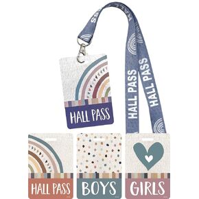 Teacher Created Resources Everyone is Welcome Hall Pass Lanyards (TCR20323)