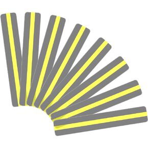 32 Pieces Guided Reading Strips Highlight Strips Colored Colorful Bookmark - Helps with Dyslexia for Children and Teacher Teaching (Yellow)