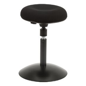 Norwood Commercial Furniture Active Stool with Adjustable Height Pivot Round Seat, Black NOR-NIL1716F-BK-SO