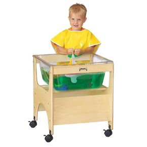 Jonti-Craft 2870JC See-Thru Mini Sensory Table, Wood