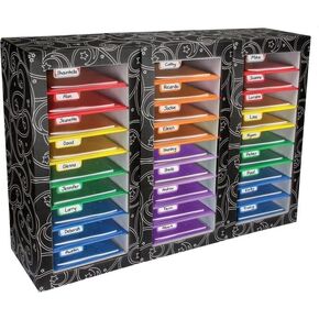 Classroom Mail Center™ - 27-Slot, 6-Color Grouping in Kuwait