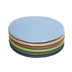 ECR4Kids SoftZone Colorful Floor Pads, Round, Flexible Seating, Contemporary, 6-Piece