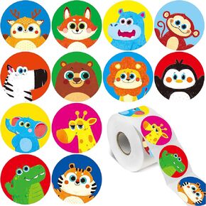 1000PCS Superhero Incentive Stickers, 12 Unique Designs per Roll, Classwork Award Stickers for Teacher Motivational Classroom Reward Gifts Encourage Kids to Do Chores Go to The Toilet (1 Inch Each)