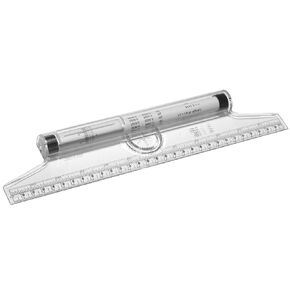 VViViD Measuring Rolling Ruler for Drawing, Design, Drafting Student, School and Office