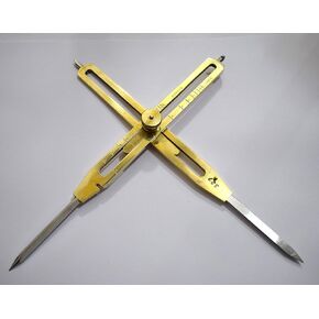Brass Divider Drafting Proportional Engineer Tool, 3 to 3.9 Inches in Saudi Arabia