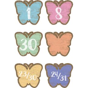 المعلم أنشأ الموارد الصفحة الرئيسية الحلو الفصول الدراسية الفراشات أيام التقويم، TCR8549 متعدد in Kuwait