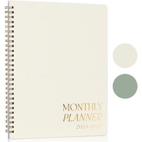 Simplified 2024-2025 Monthly Planner and Calendar Book - Beautiful To Do List Notebook That Easily Organizes Your Tasks to Boost Productivity - Runs From January 2024 Until December 2025
