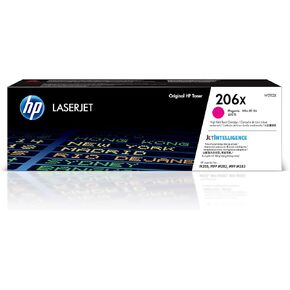 HP 206X Magenta High-yield Toner Cartridge | Works with HP Color LaserJet Pro M255, HP Color LaserJet Pro MFP M282, M283 Series | W2113X