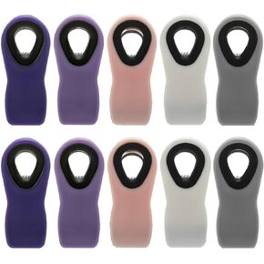 Chip Clips Bread Clips Bag Clips Magnetic Clips Chip Clip Chip Clips Bag Clips Food Clips Clips for Food Packages Chip Bag Clip (10pcs Colored)