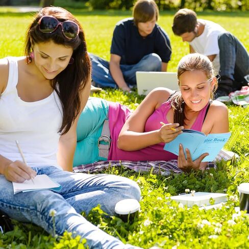 Skyygemm 20 Pack Exam Blue Book كتاب اختبار أزرق، 8.5 بوصة × 7 بوصة، 8 أوراق 16 صفحة، كتاب فحص مخيط واسع للمدرسة والمنزل والأعمال التجارية in Saudi Arabia