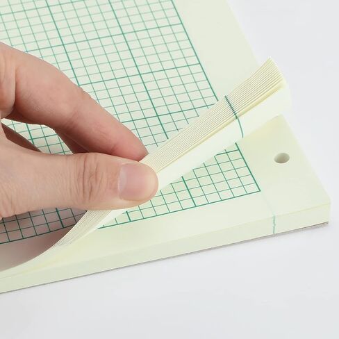 5 عبوات من لوحة الهندسة الحسابية الهندسية مقاس 8.25 × 11 بوصة دفتر ملاحظات ورق الرسم البياني الهندسي، 5 مربعات في كل بوصة لوحة هندسية للأدلة، 100 ورقة/حزمة (شبكة وفارغة) in Kuwait