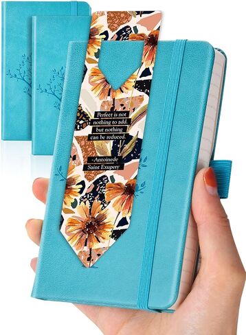AISBUGUR Pocket Notebook, Small Notebook, 2-Pack Total 320 Pages,3.7" x 5.7" Pocket Notebook (2 Pack, Black1) in Saudi Arabia