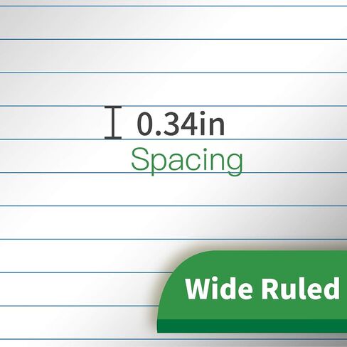 KAISA Legal Pads Writing Pads Recycled Paper, 8.5"x11.75" Wide Ruled Perforated 50 sheets Notepads 8-1/2"x 11-3/4" Writed Pad, Canary (Pack of 12pc) KSU-5668 in Saudi Arabia