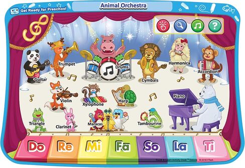 حزمة التوسعة الفاخرة لمكتب الأنشطة Touch and Learn من VTech - استعد لمرحلة ما قبل المدرسة (قد تختلف التعبئة) in Saudi Arabia