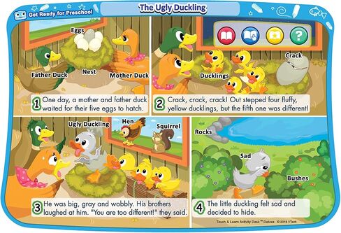 حزمة التوسعة الفاخرة لمكتب الأنشطة Touch and Learn من VTech - استعد لمرحلة ما قبل المدرسة (قد تختلف التعبئة) in Saudi Arabia