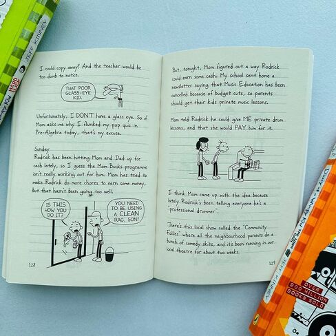 Diary of a Wimpy Kid Series Box of Books , 21 Books of Boxed Set, Complete 1-21 Books Collection, Paperback, (Include the Deep End , Big Shot Diary) in Saudi Arabia