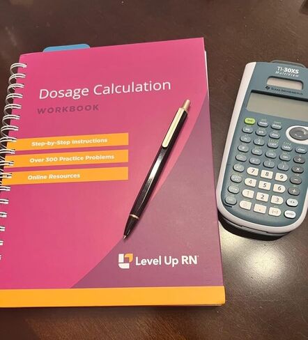 Dosage Calculation Workbook - Includes Online Digital Companion Explanation Videos and Answers - 2024 NCLEX ATI HESI Test Preparation in Saudi Arabia