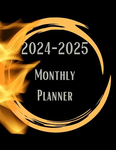 2024-2025 Monthly Planner: Life Organizer, Business Scheduler, Personal Diary in Saudi Arabia
