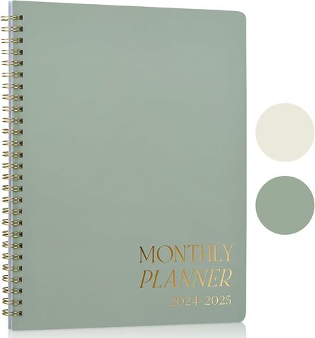 Simplified 2024-2025 Monthly Planner and Calendar Book - Beautiful To Do List Notebook That Easily Organizes Your Tasks to Boost Productivity - Runs From January 2024 Until December 2025 in Kuwait