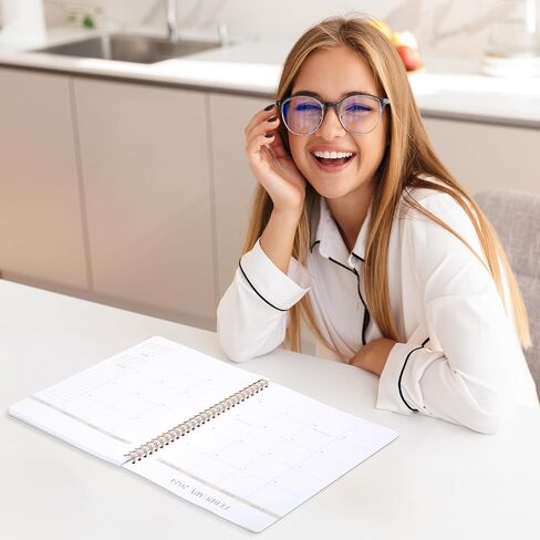 Simplified 2024-2025 Monthly Planner and Calendar Book - Beautiful To Do List Notebook That Easily Organizes Your Tasks to Boost Productivity - Runs From January 2024 Until December 2025 in Kuwait