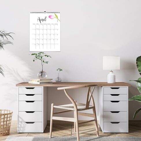 Aesthetic 2024-2025 Wall Calendar - Runs from January 2024 Until July 2025 - The Perfect Modern Floral Calendar Planner for Easy Organizing in Kuwait