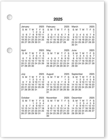 إعادة تعبئة تقويم المكتب اليومي AT-A-GLANCE 2023، 3 بوصة × 3-3/4 بوصة، صغير الحجم، إعادة التعبئة A، أوراق فضفاضة (E91950) in Saudi Arabia