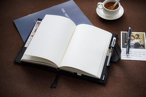 غطاء جلدي من Moterm لأجهزة الكمبيوتر المحمولة مقاس A5 - يناسب ابن عم Hobonichi ومخططي Stalogy وMidori MD، مع حلقة قلم وفتحات للبطاقات وجيب خلفي (جذر الشمندر المرصوف بالحصى) in Kuwait